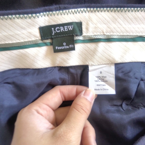 J. Crew favourite fit women’s trousers pants black - Picture 6 of 6